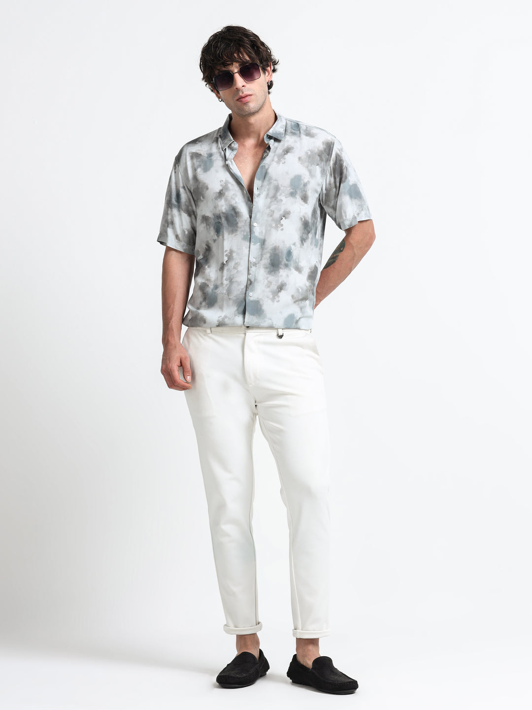 Aurelia Flow Shirt – Glacier Haze
