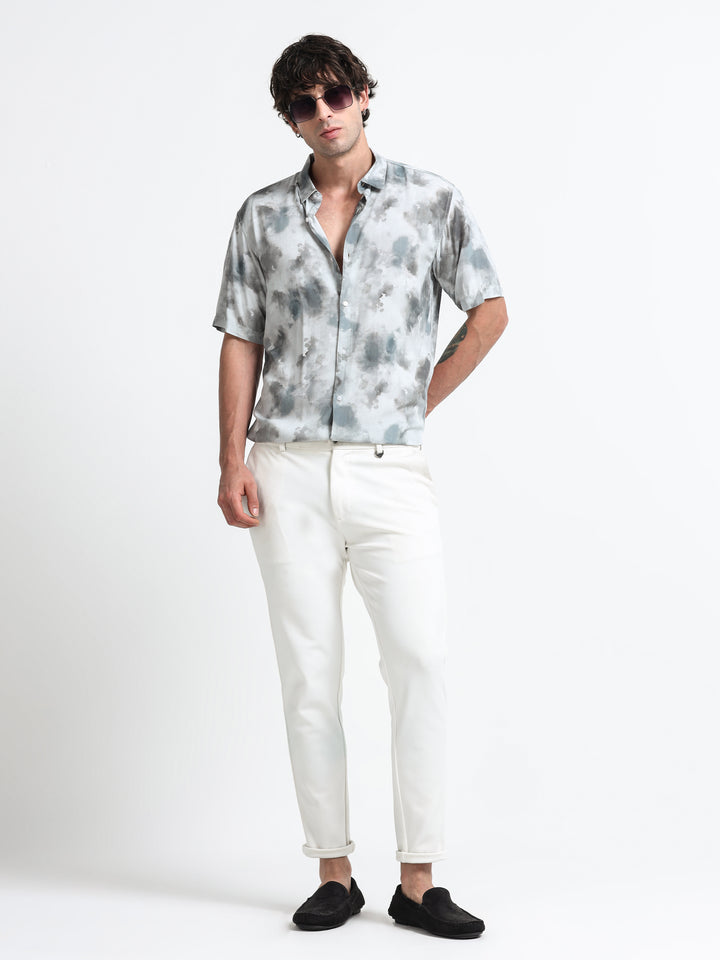 Aurelia Flow Shirt – Glacier Haze