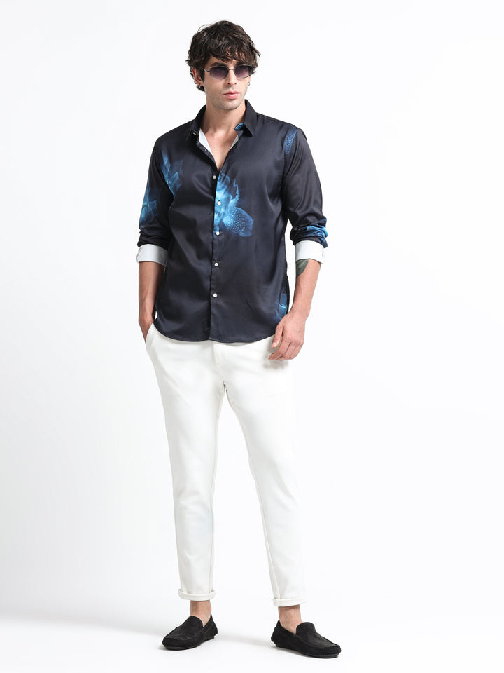 Midnight Orchid Shirt – Midnight Azure