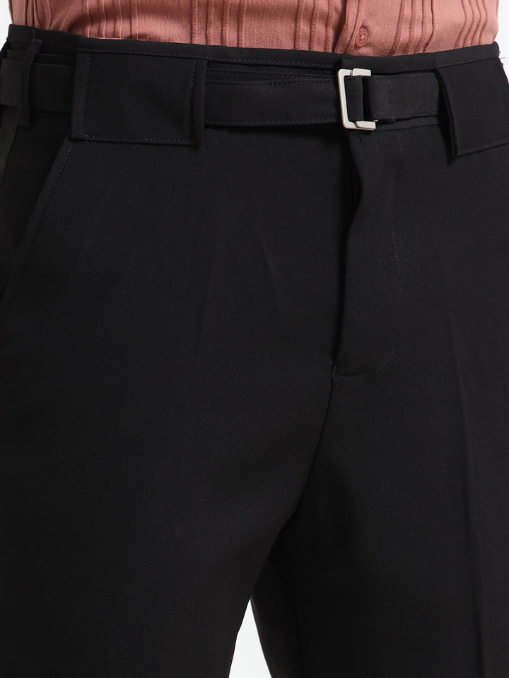 The Sterling Slim-Fit Trousers - Black