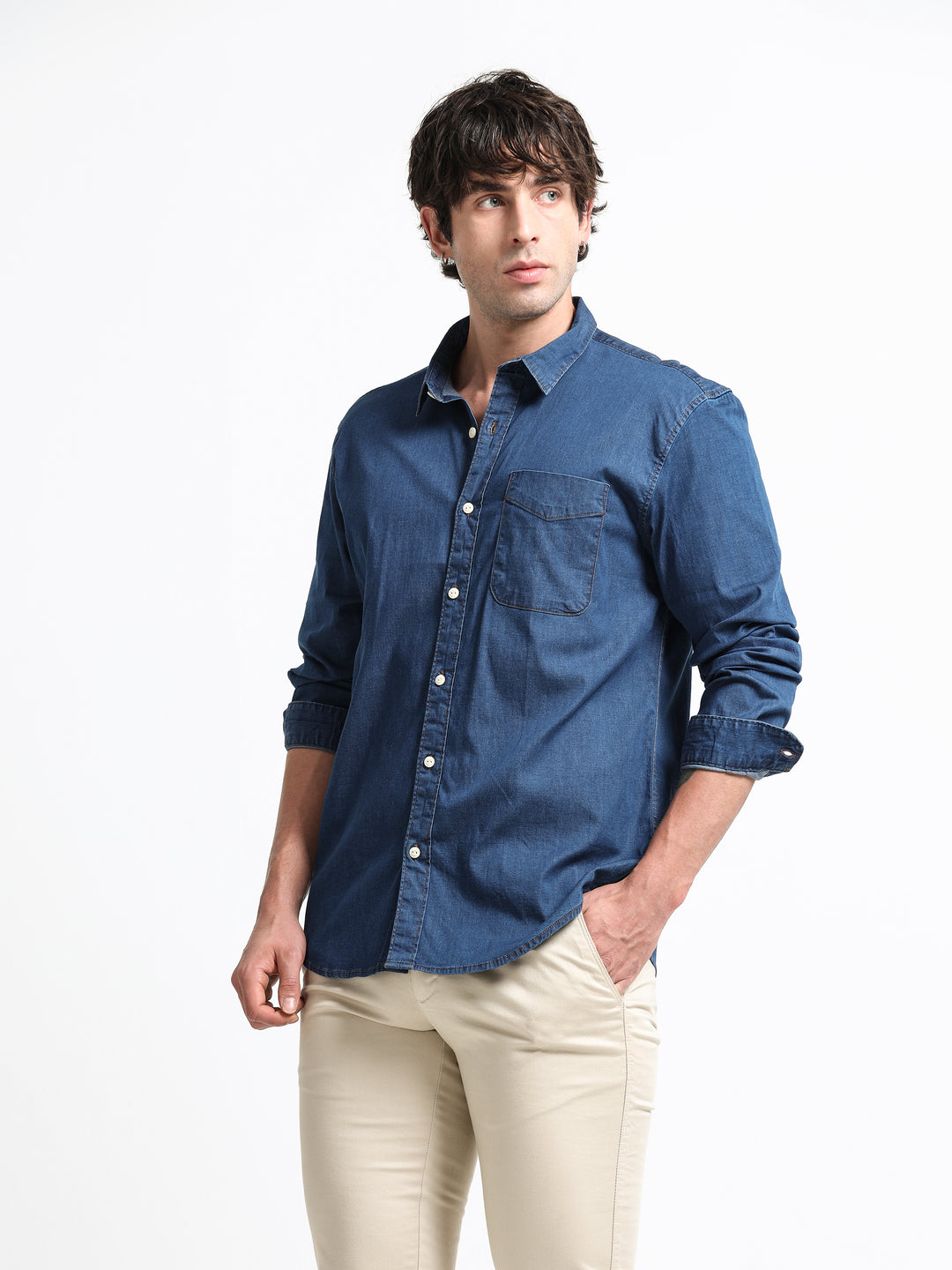 Denim Core Dark Blue Shirt