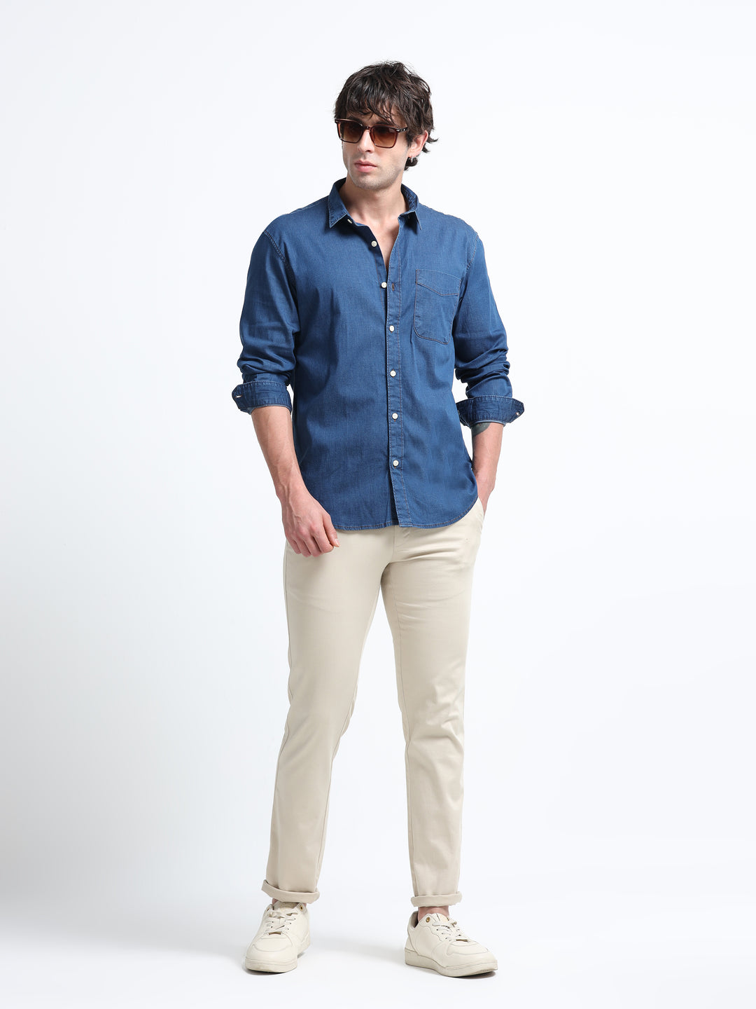 Denim Core Dark Blue Shirt