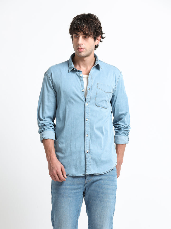 Denim Core Light Blue Shirt