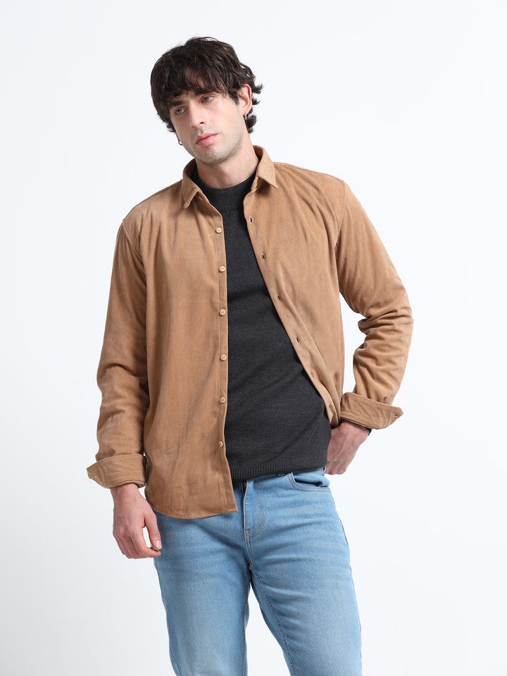 Cord Crest Shirt – Tobacco Ridge