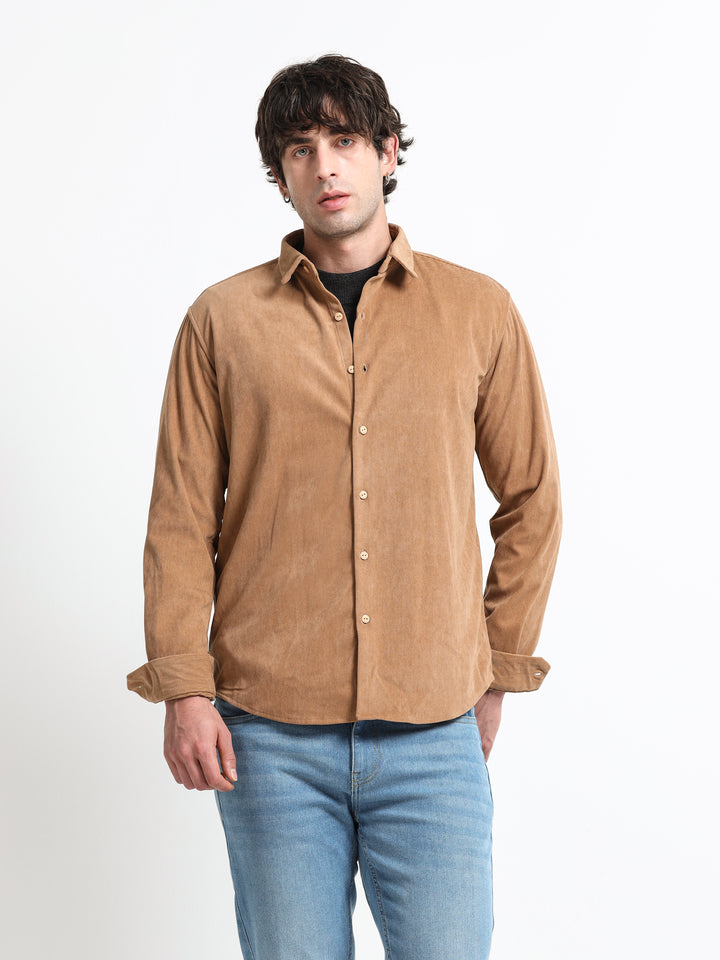 Cord Crest Shirt – Tobacco Ridge