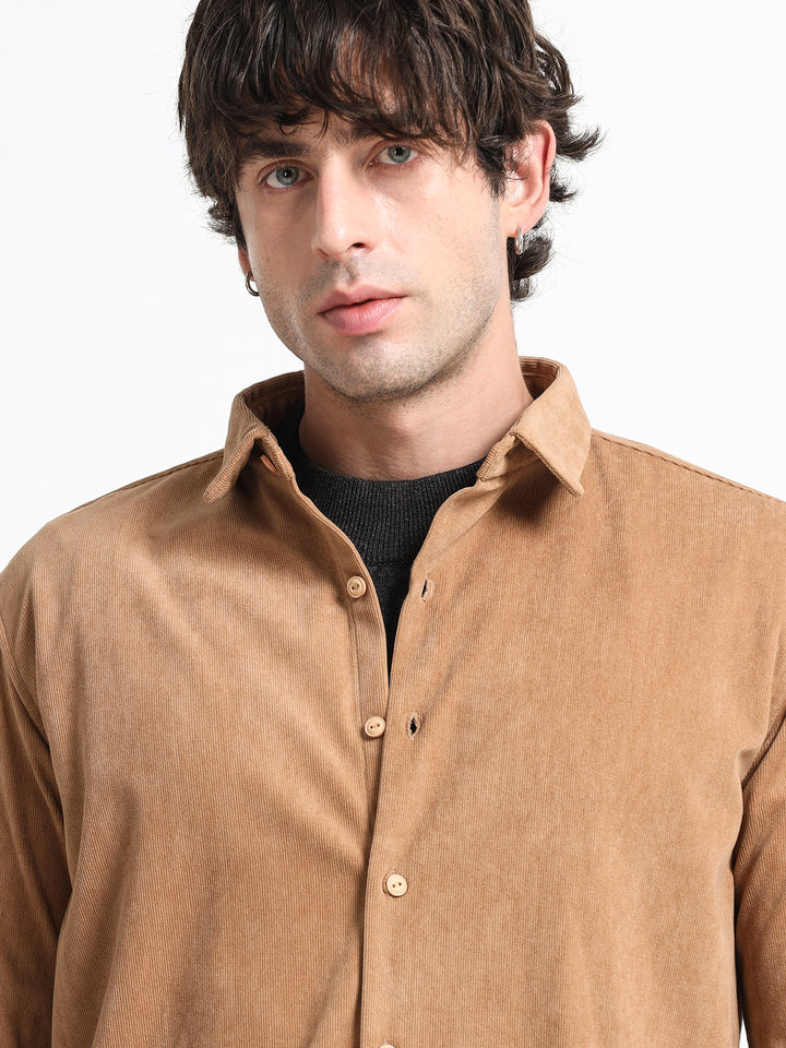 Cord Crest Shirt – Tobacco Ridge