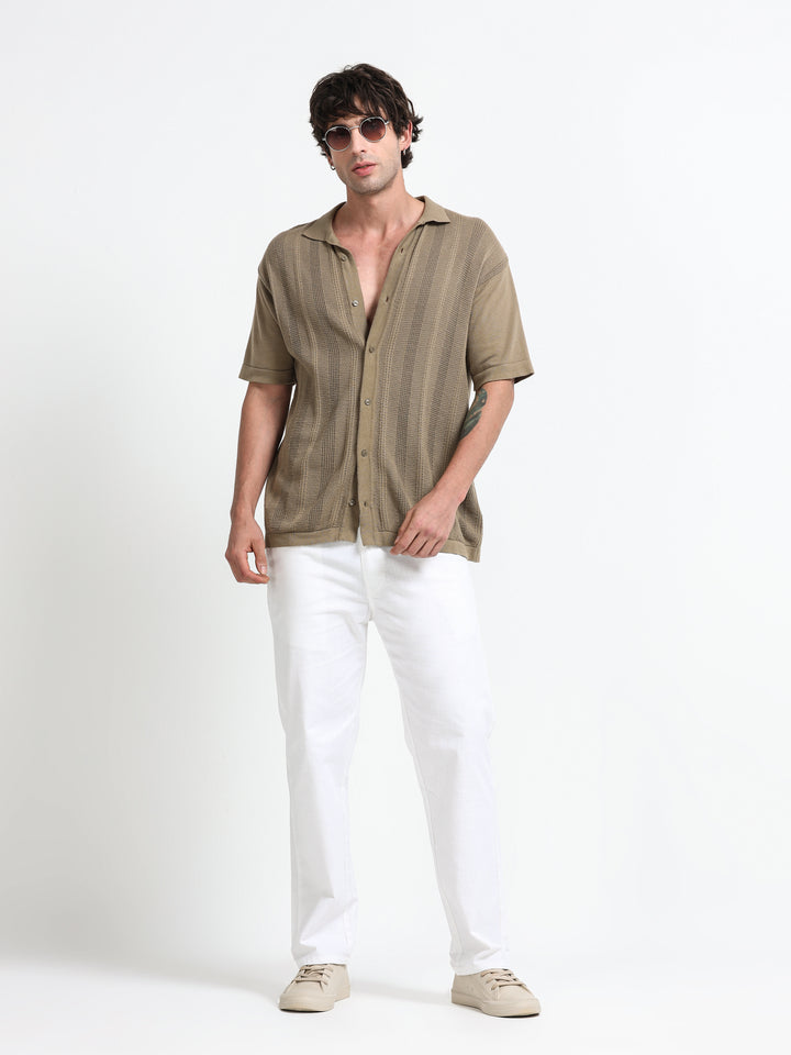 Montreux Linen Ease Pants – Alpine White