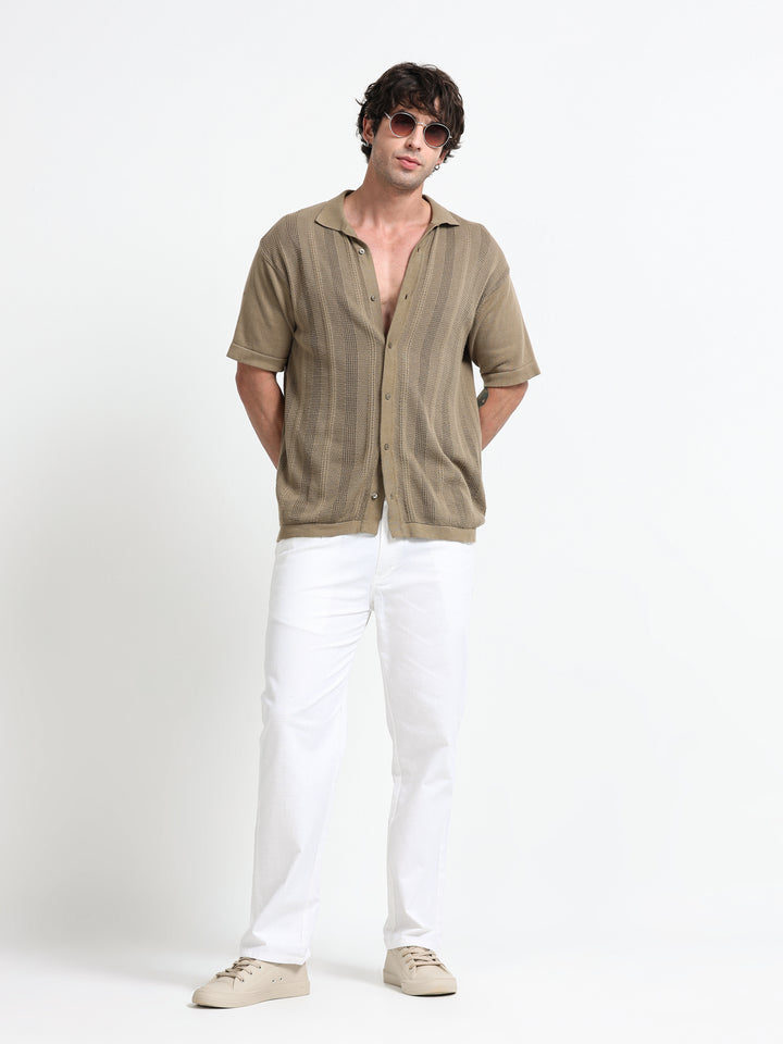 Montreux Linen Ease Pants – Alpine White