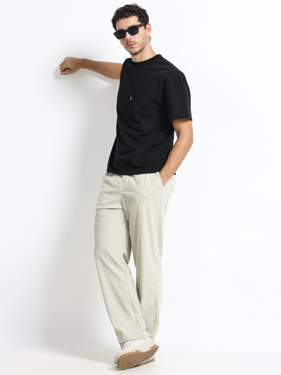 Modern Utility Jet Black T-Shirt