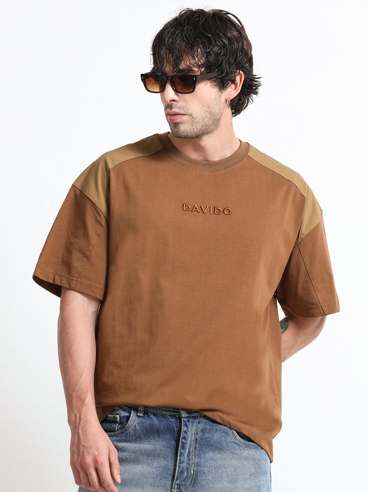Premium Crest Walnut Brown T-Shirt