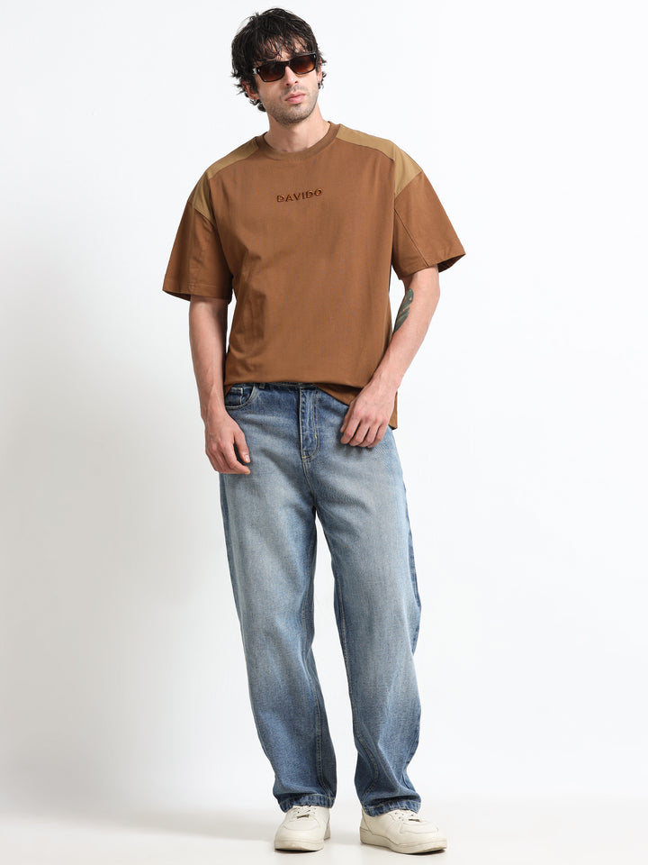 Premium Crest Walnut Brown T-Shirt