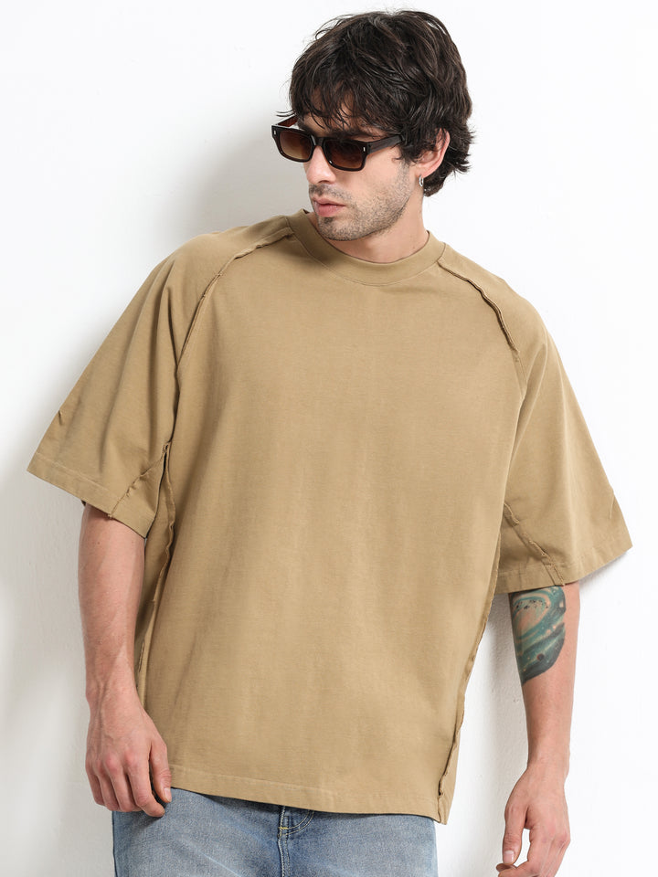 Classic Raglan Sand Tan T-Shirt
