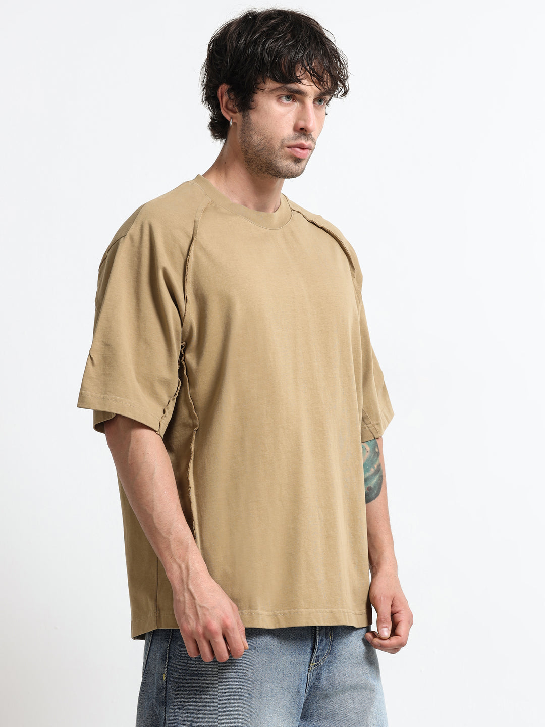 Classic Raglan Sand Tan T-Shirt