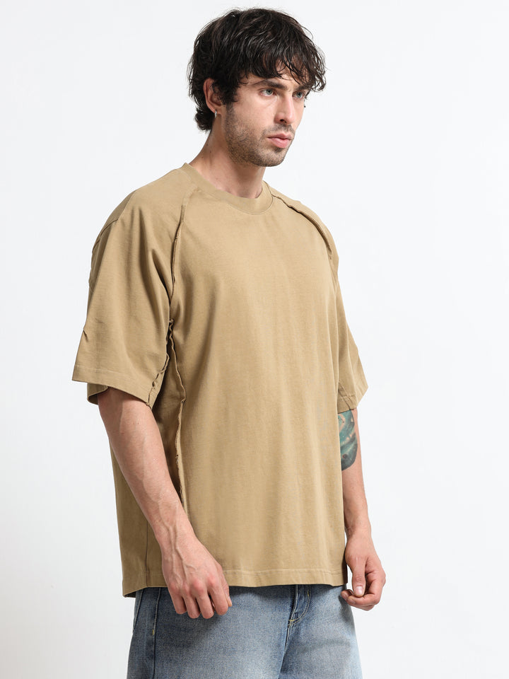 Classic Raglan Sand Tan T-Shirt