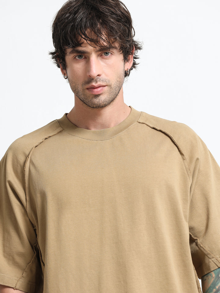 Classic Raglan Sand Tan T-Shirt