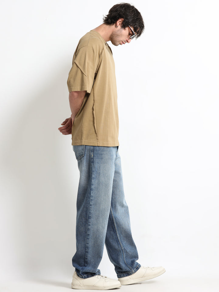 Classic Raglan Sand Tan T-Shirt