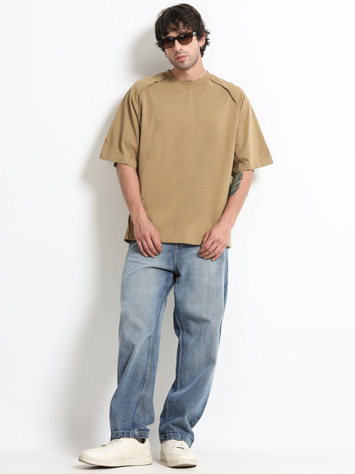 Classic Raglan Sand Tan T-Shirt