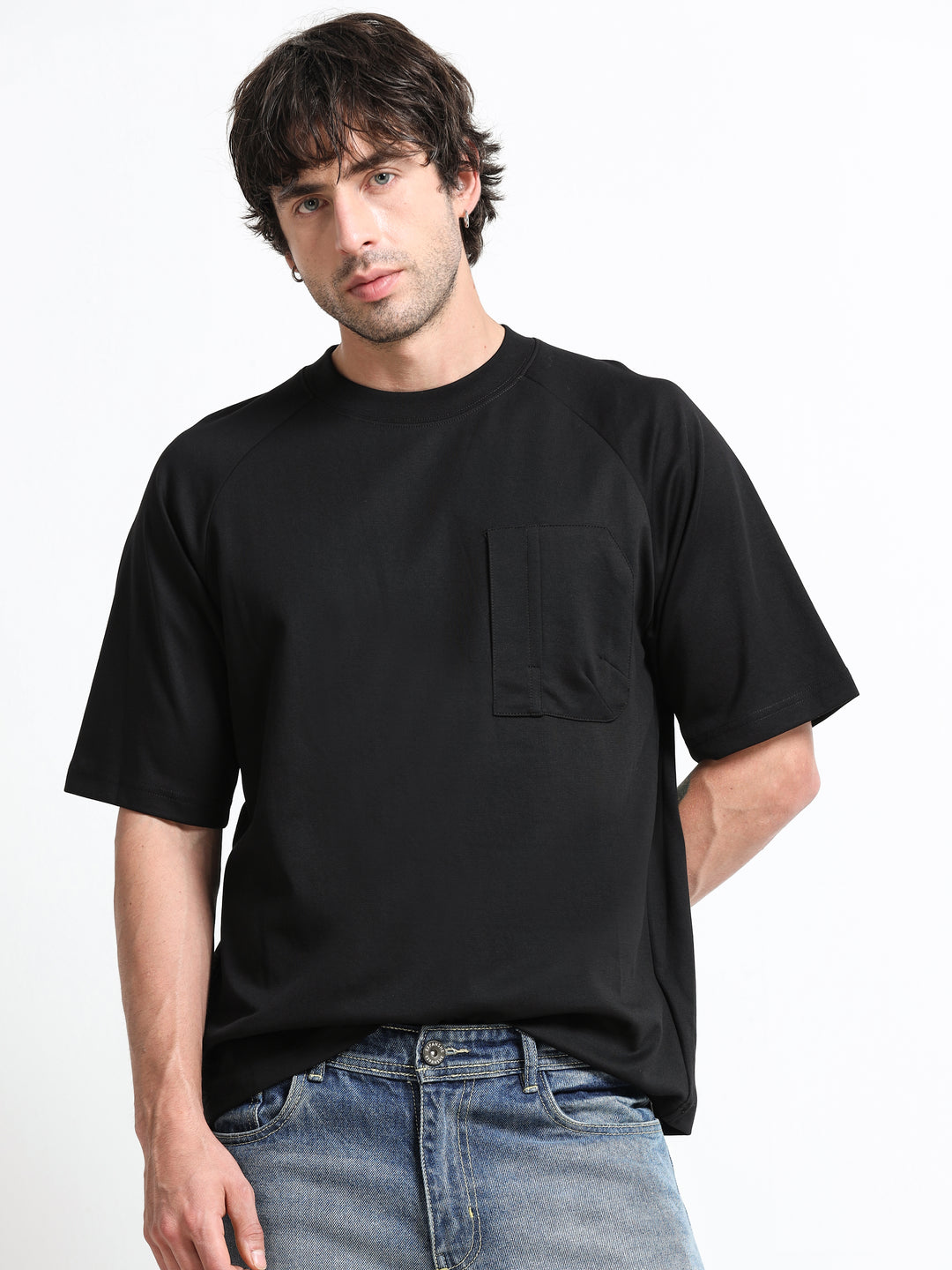 Classic Black Pocket T-Shirt