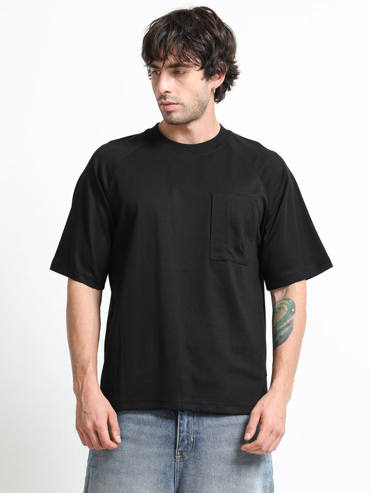 Classic Black Pocket T-Shirt