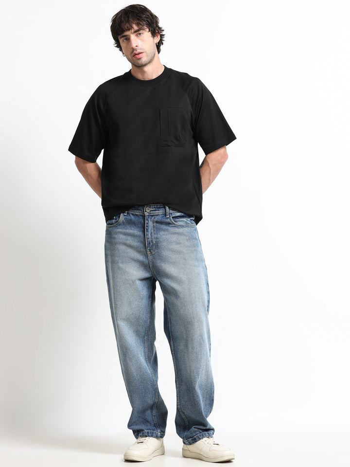 Classic Black Pocket T-Shirt