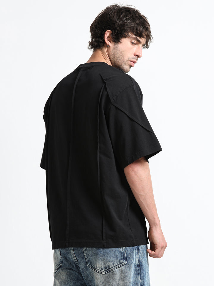 Classic Raglan Jet Black T-Shirt