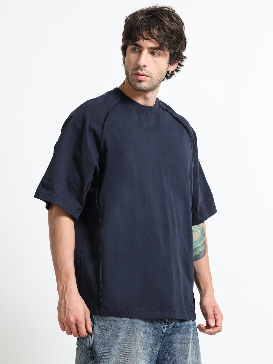 Classic Raglan Deep Navy T-Shirt