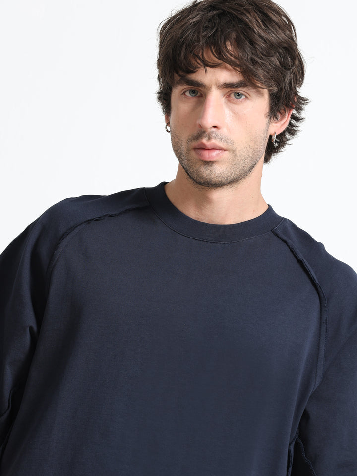 Classic Raglan Deep Navy T-Shirt