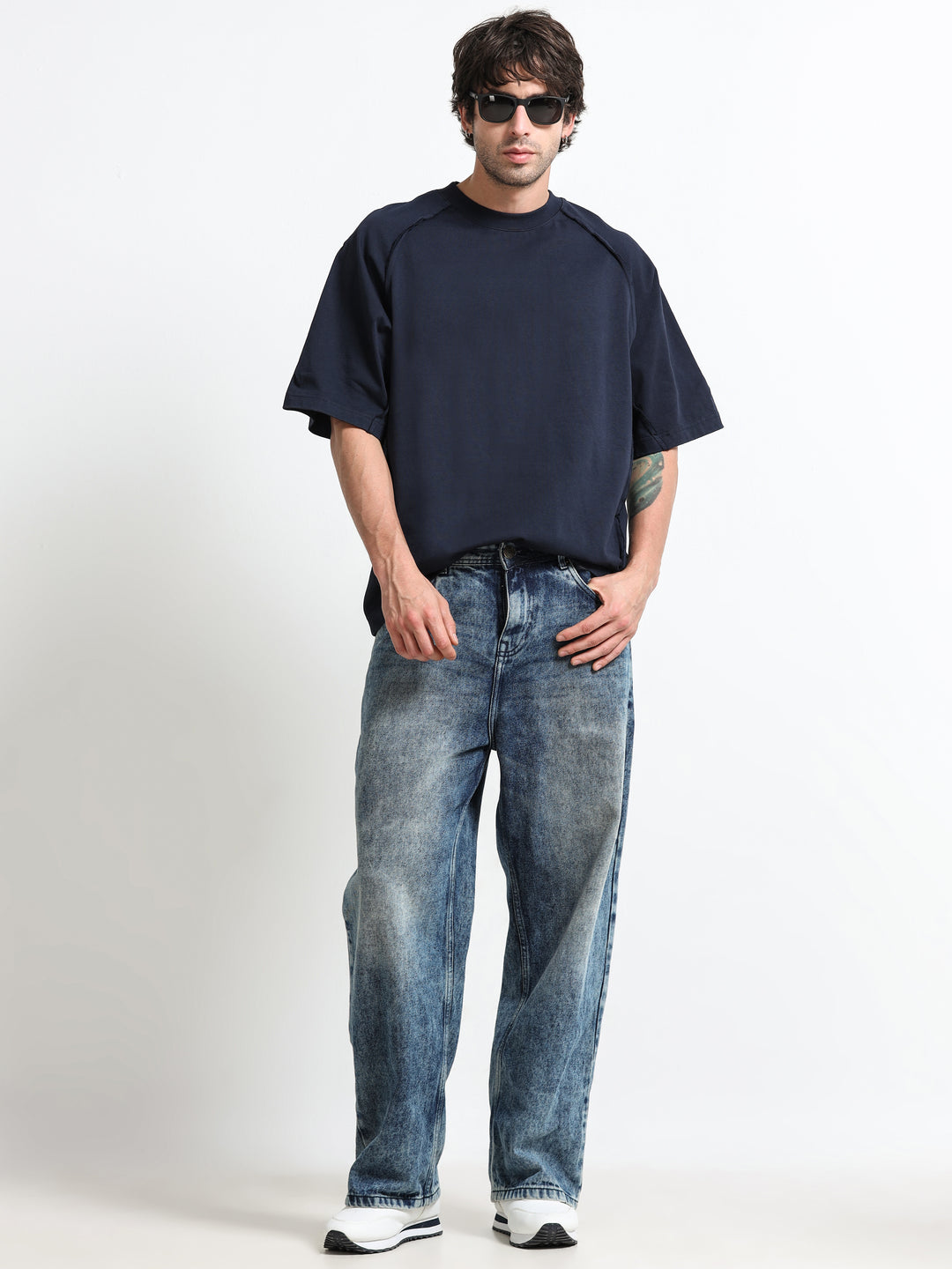 Classic Raglan Deep Navy T-Shirt