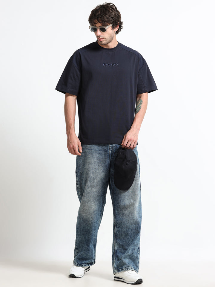 Premium Crest Midnight Navy T-Shirt
