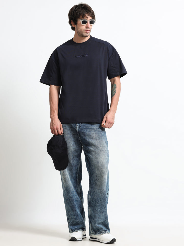 Premium Crest Midnight Navy T-Shirt
