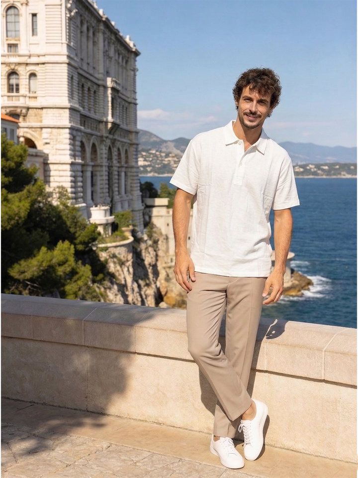 Orlenti Polo – Ivory Mist