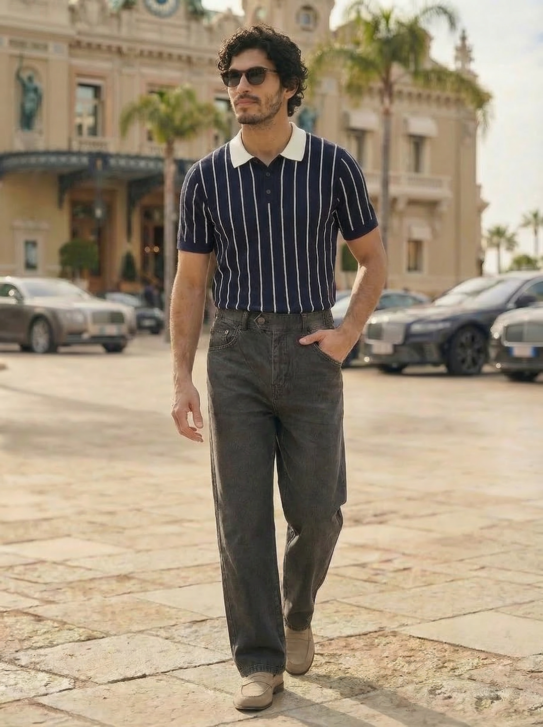 Velano Straight Fit Denim – Washed Black