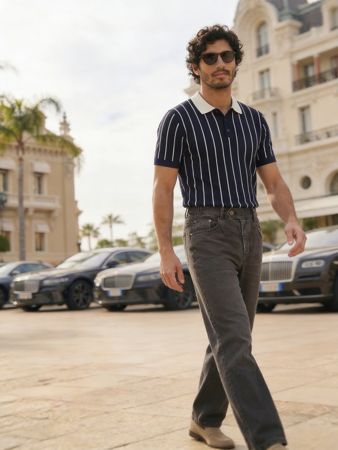 Velano Straight Fit Denim – Washed Black