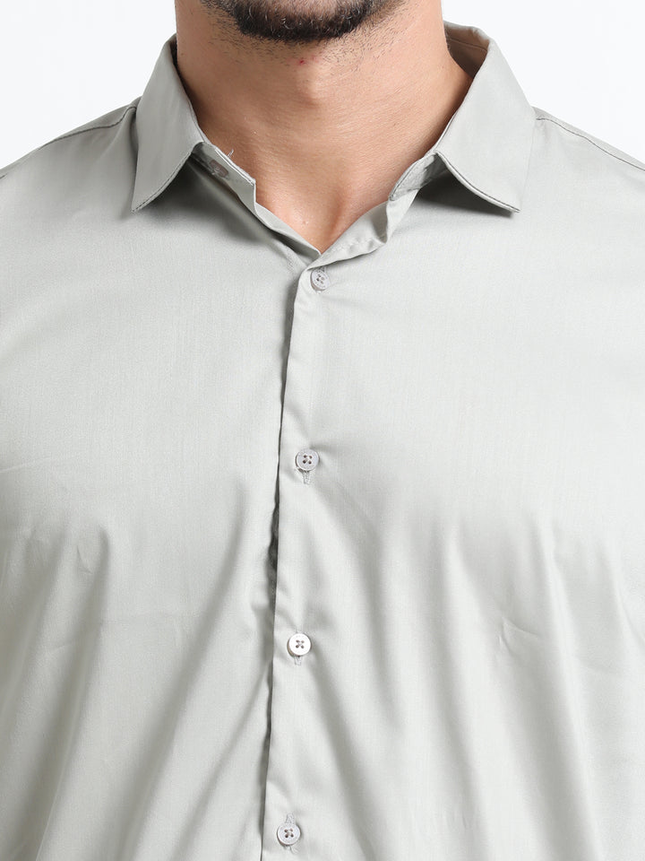 The Laurent Shirt – Argent