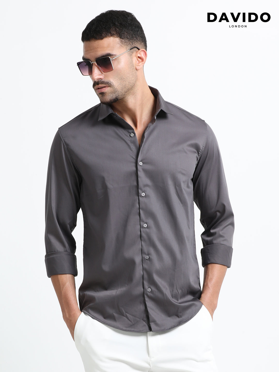 The Laurent Shirt – Graphite