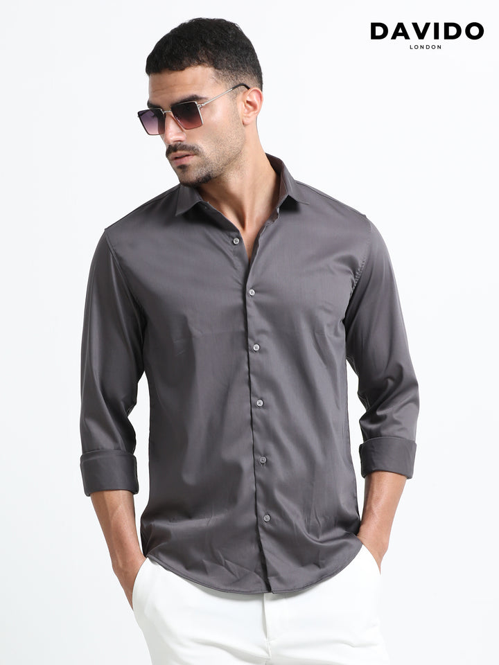 The Laurent Shirt – Graphite