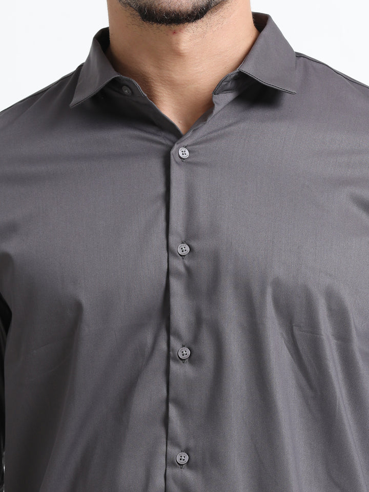 The Laurent Shirt – Graphite
