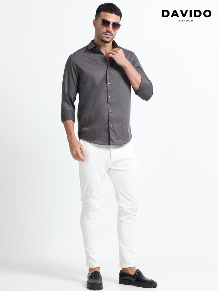 The Laurent Shirt – Graphite