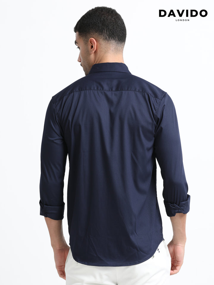 The Laurent Shirt – Midnight