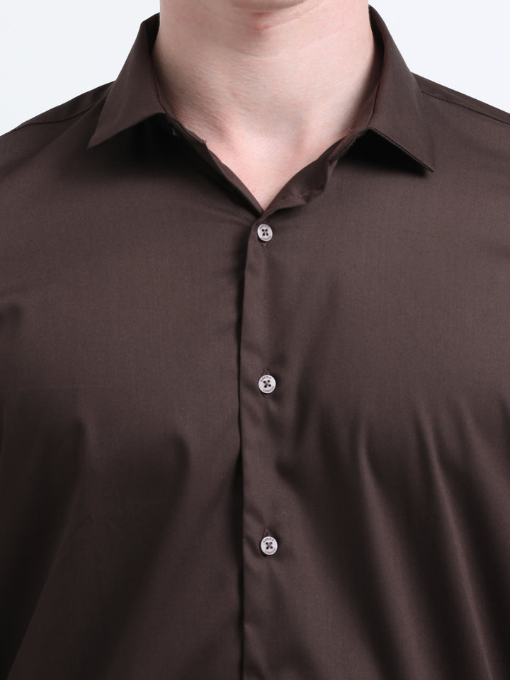 The Laurent Shirt – Espresso