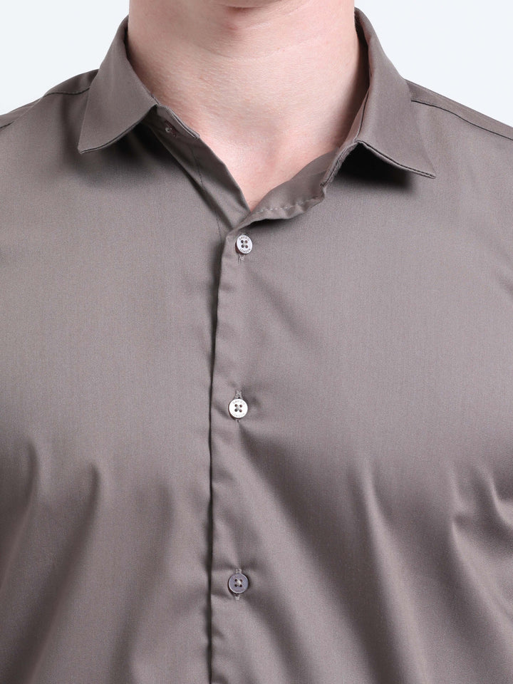 The Laurent Shirt – Mocha