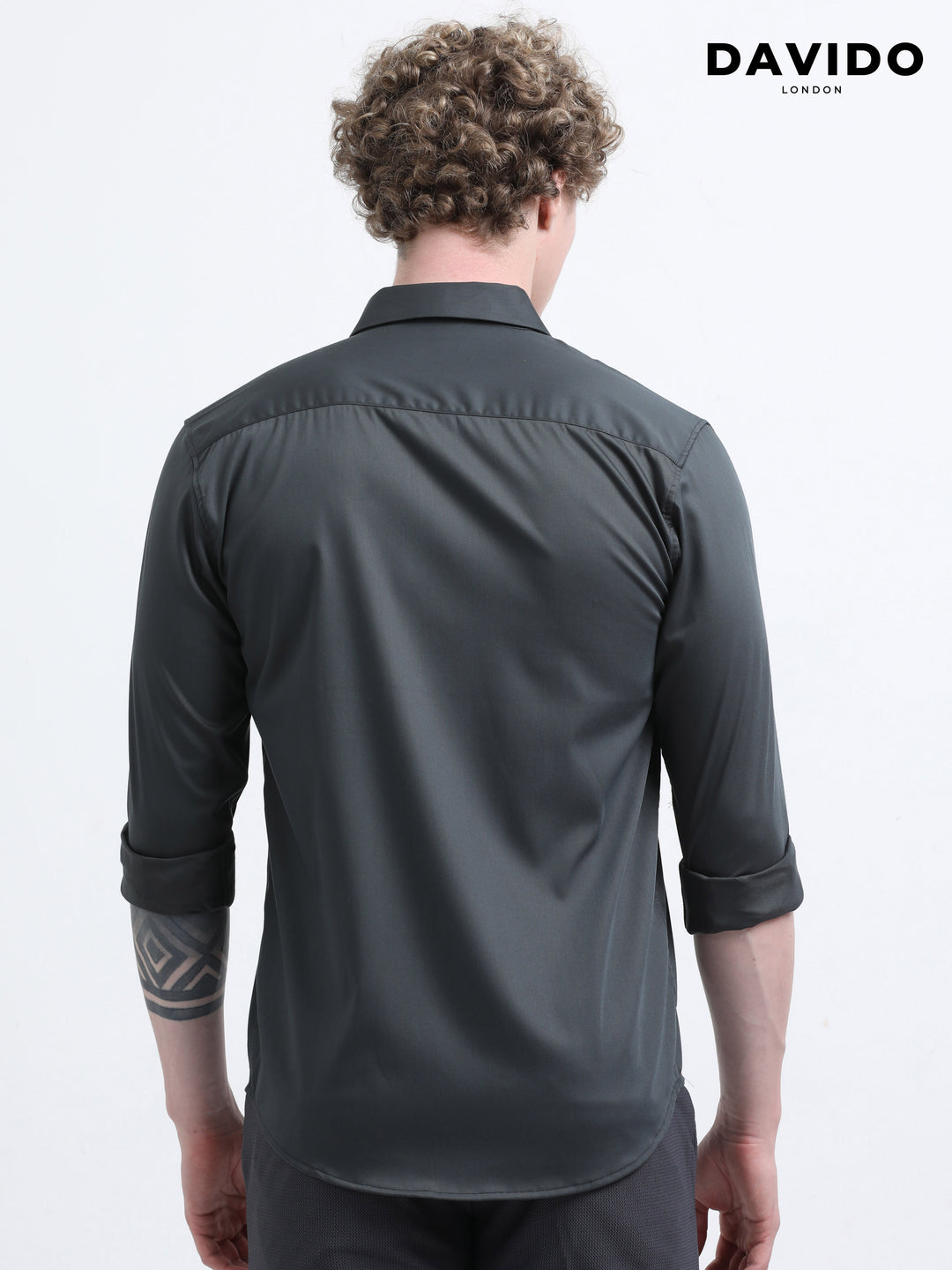 The Laurent Shirt – Charcoal