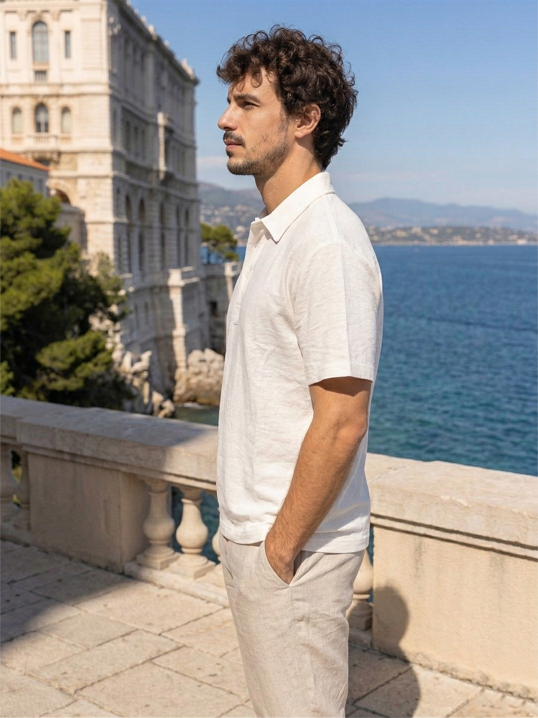 Orlenti Polo – Ivory Mist