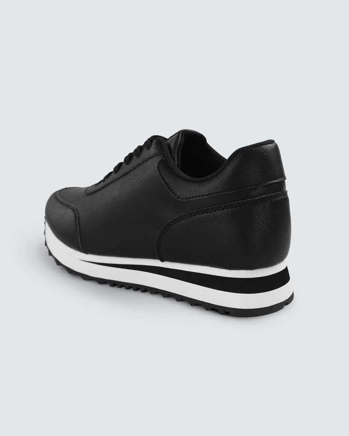 Active Lane Sneakers – Black