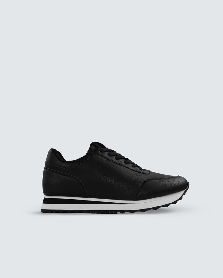 Active Lane Sneakers – Black