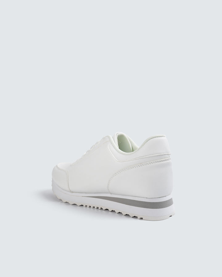 Active Lane Sneakers – White