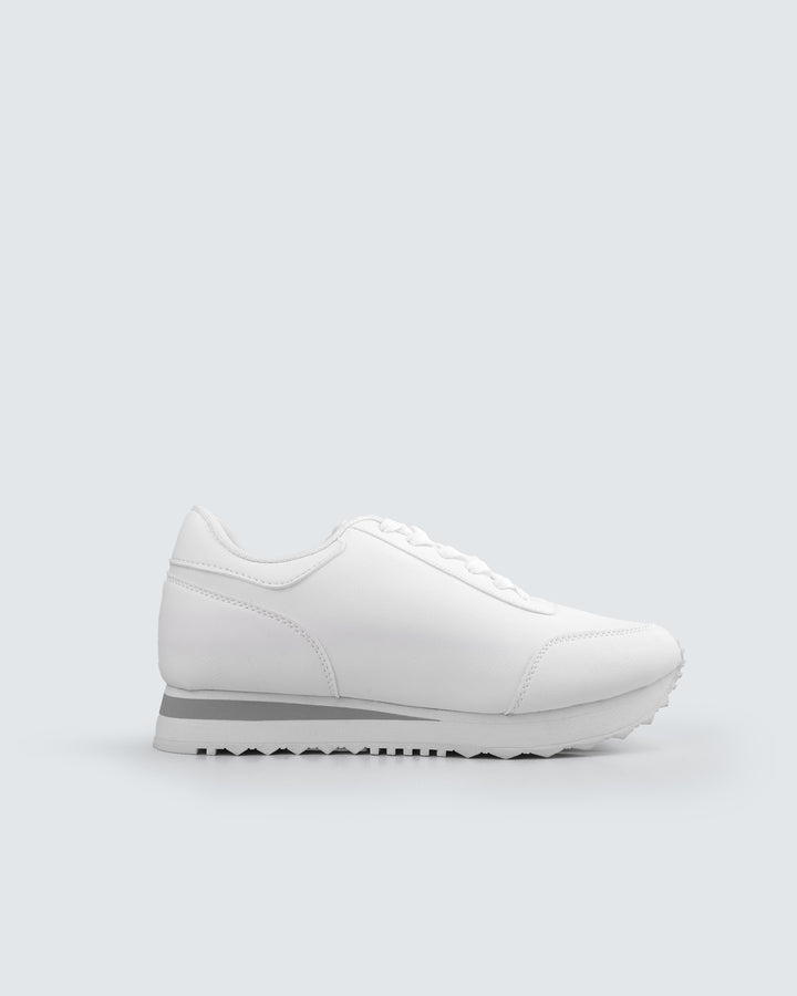 Active Lane Sneakers – White