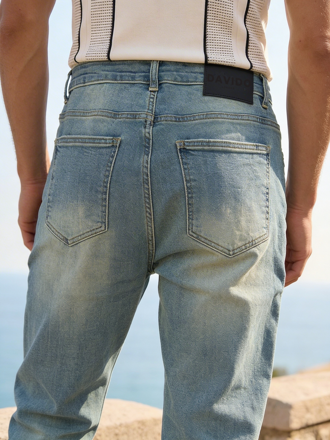Avelon Slim Denim – Azure Fade