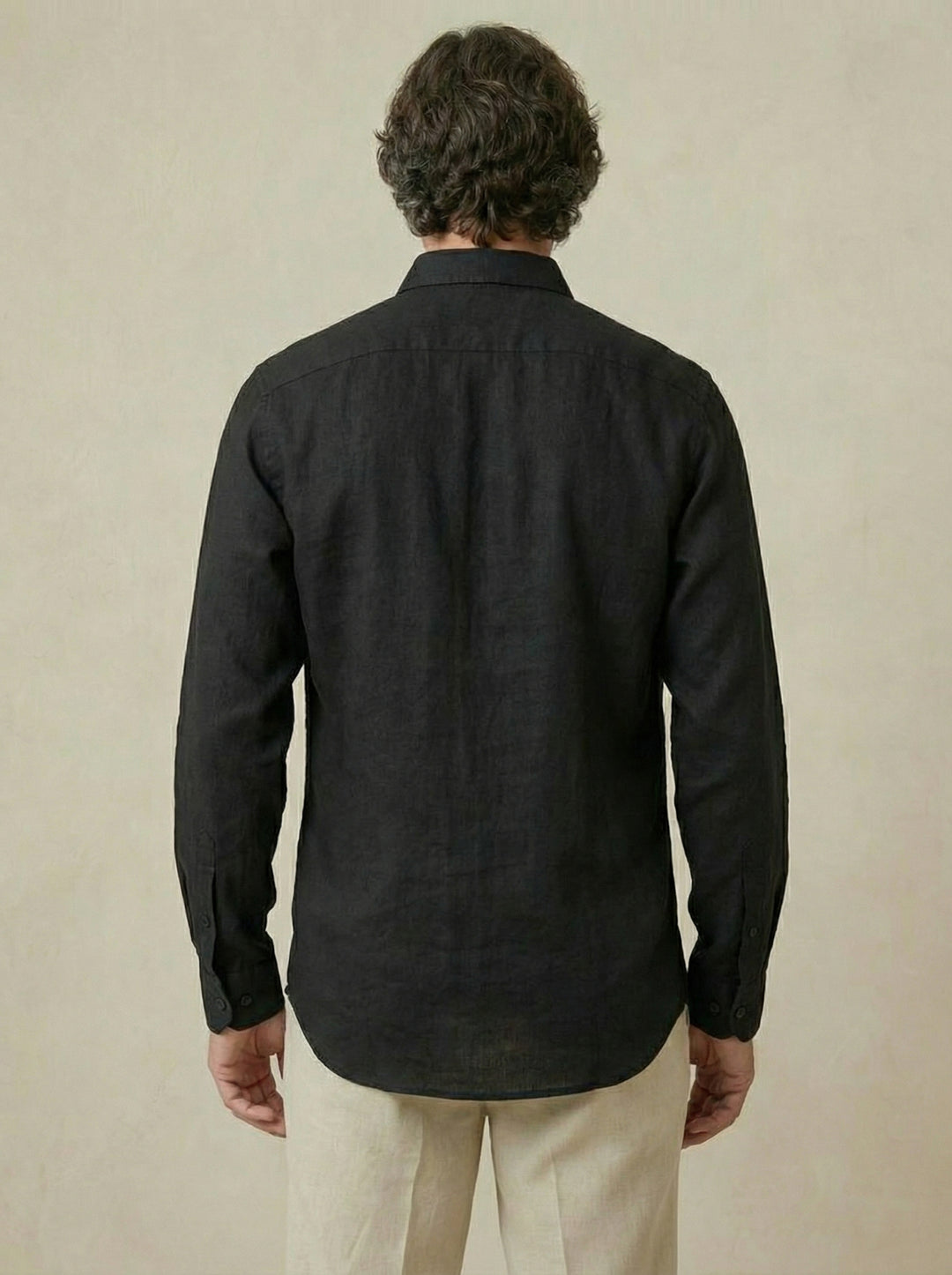 Sorello Linen Shirt – Classic Black