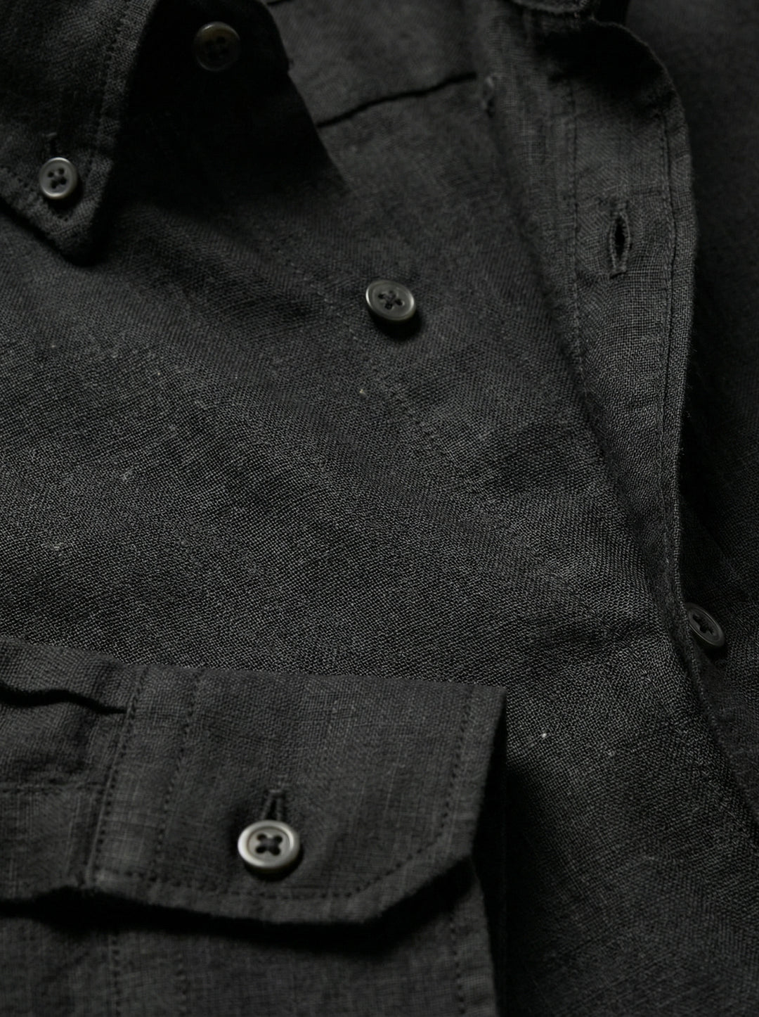 Sorello Linen Shirt – Classic Black